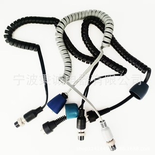 Customized Electric Manicure Machine Handle Line Surgical Electrosurgical Pen Handle Spring Line Electric Grinder Spring Power Cord