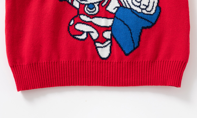 Boys Double Layer Cotton Knit Pullover Sweater For Winter_voghion.com