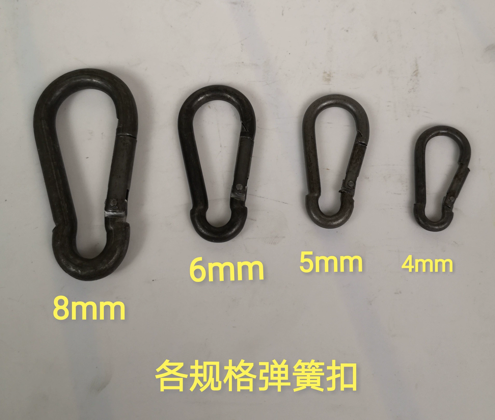 Фабрика прямых продаж пружинная пряжка безопасности карабинная пряжка подвесная цепь световые аксессуары аксессуары для дома кожаные украшения