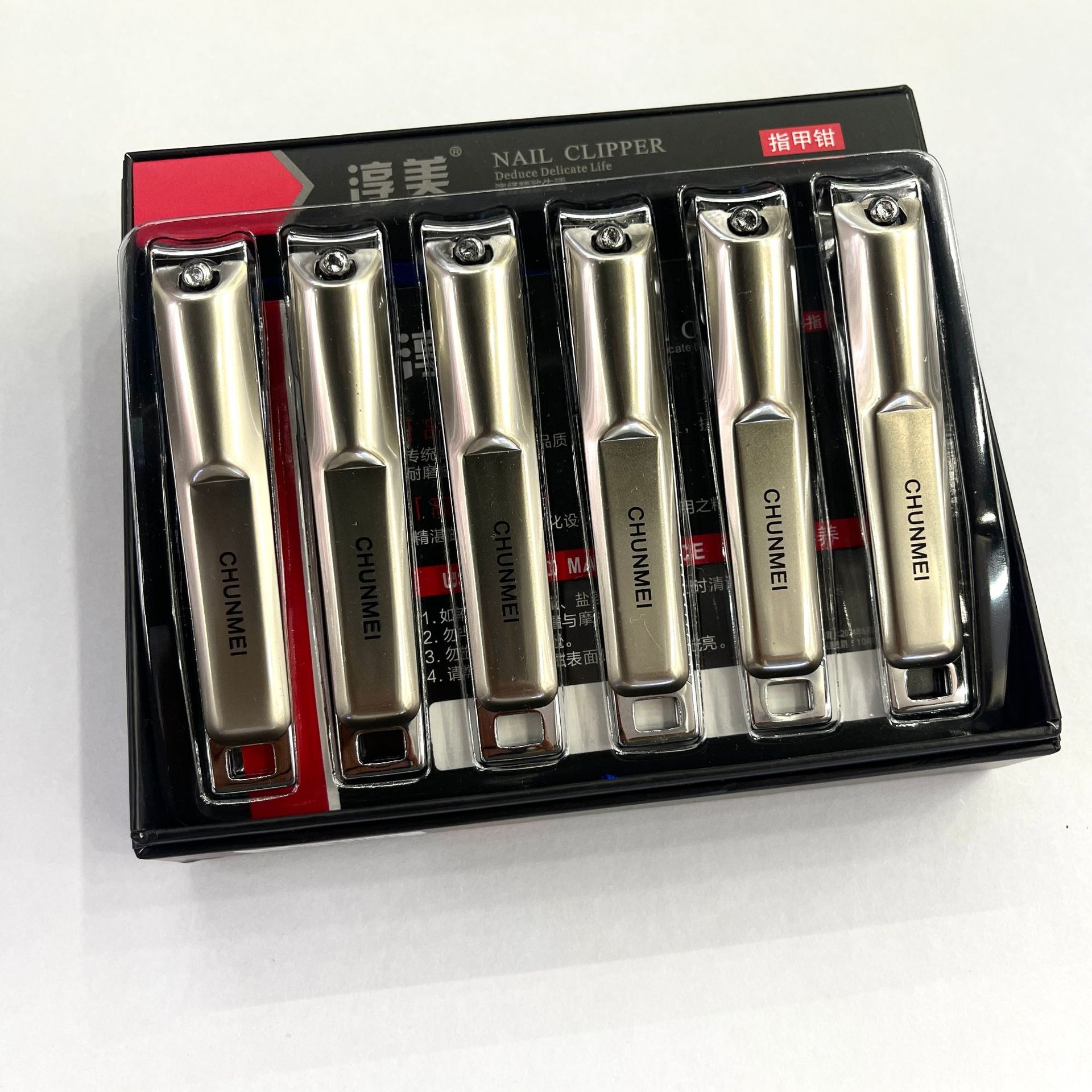 Cortauñas de acero inoxciente, afilado, diseño antiesparcido – Mayorista de Yiwu