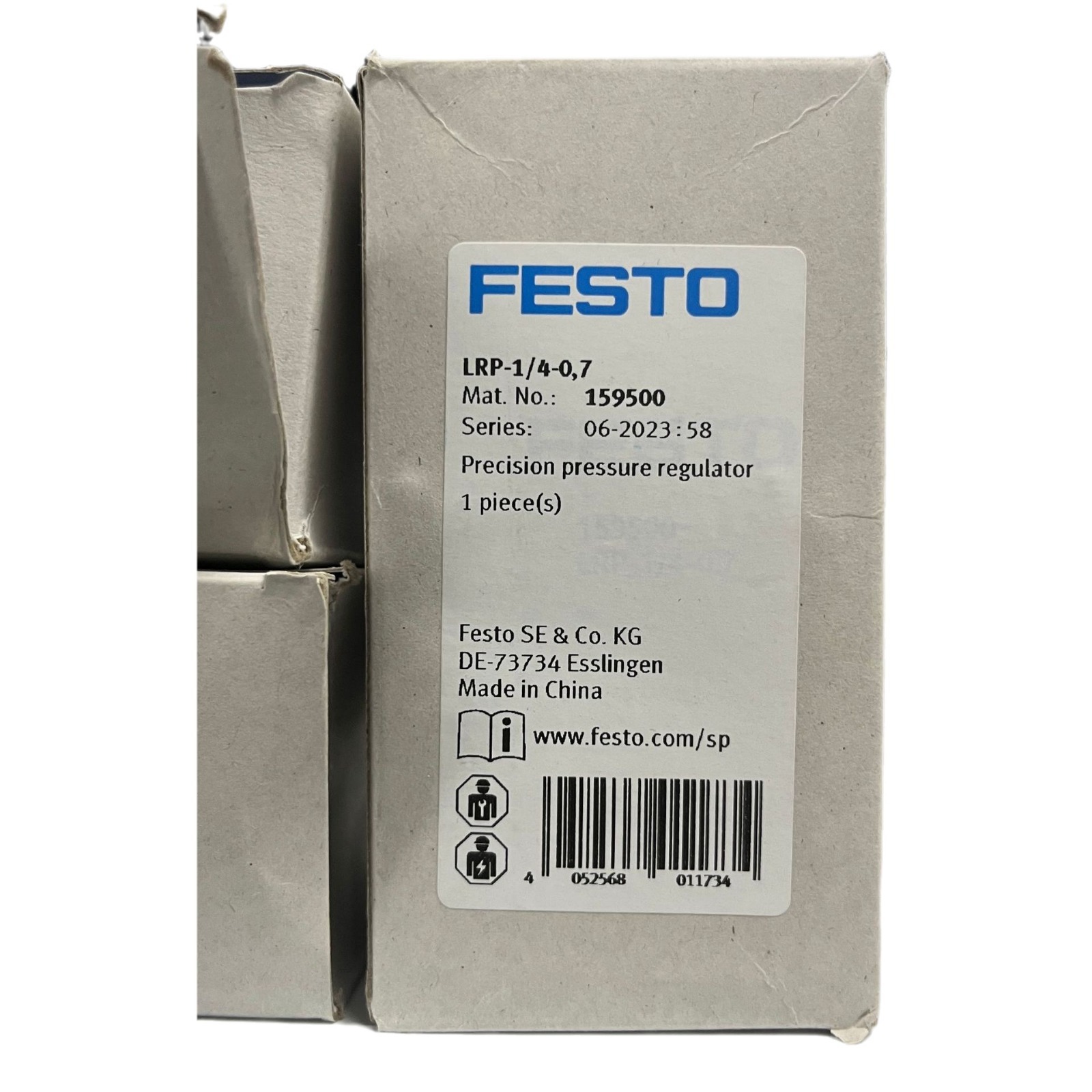 FESTO减压阀LRP-1/4-0,7(159500) LRP-1/4-10拍前需询价