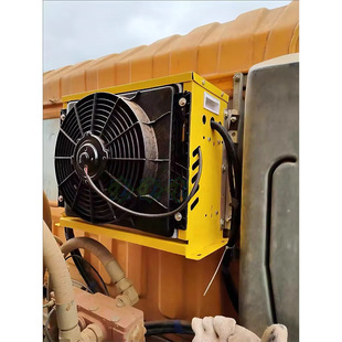 12V Car Air Conditioner All-In-One Machine 24V Fragrant Yellow Portable Air Outlet Small Fan Refrigeration All-In-One Machine Without External Unit
