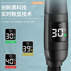 Brand-new upgraded next-generation bathroom five-speed turbo boost digital shower enclosure with one-touch water shut-off handheld shower head