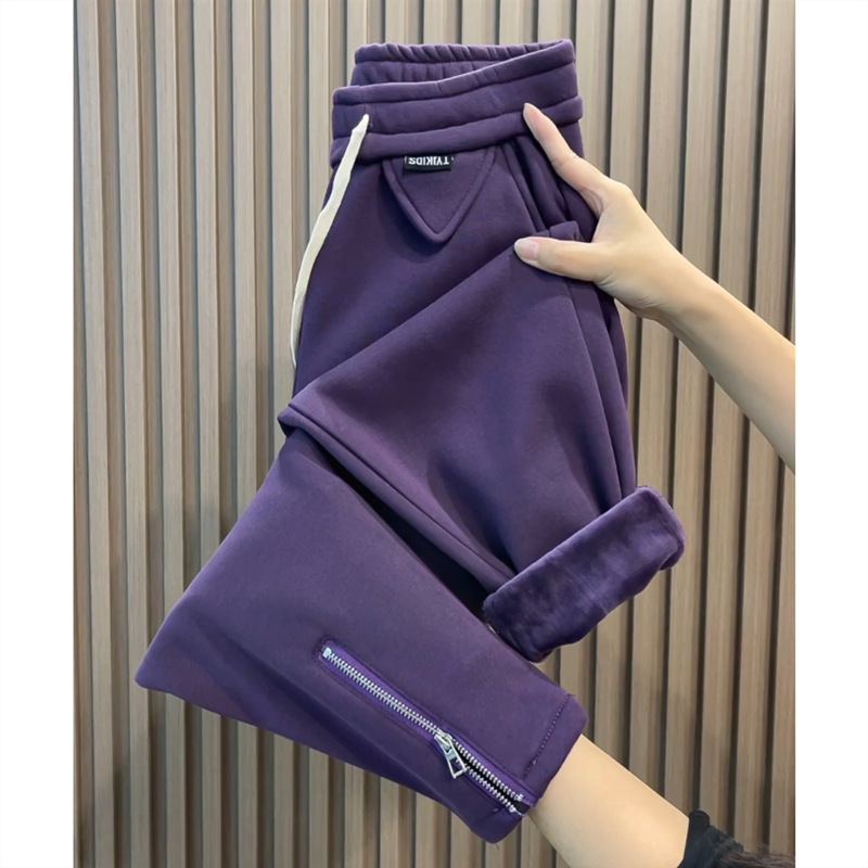 보라색 [벨벳 지퍼 스타일]