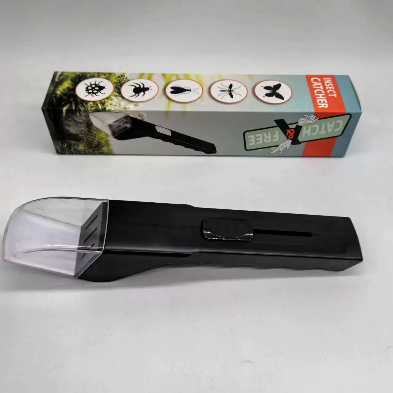 Insect Catcher Ручной ловец насекомых Пчела насекомое клип пчелы таракана паук захватывает артефакт