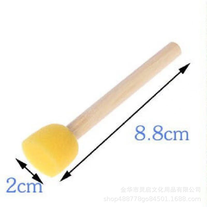 Fabricantes de pintura infantil al por mayor esponja pintura cepillo esponja sello cabeza de hongo EVA rodillo sello diy arte graffiti