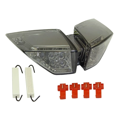 Applicable to Augusta MV Brutale 920 990 1090 10-16 modified tail light brake turn signal (Motorcycle tail) - smoky-black