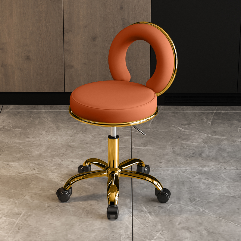 ★ Titanio nuevo naranja-titanio soporte rueda negra silenciosa ☆