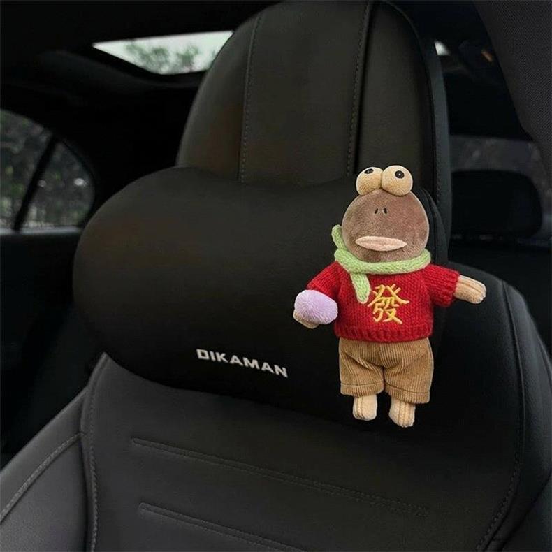 2026 New Model Bikini Bottom Car Headrest Memory Foam Car Seat Neck Pillow Cute Car Neck Support Pillow