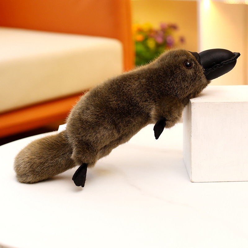 Pequeños lotes de simulación orrinco juguetes de peluche para niños regalos animales muñecas juegos para niños muñecas al por mayor image 9