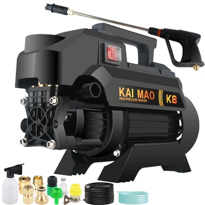 kaimao yeni yüksək təzyiqli avtomobil yuma maşını, məişət portativ 220V.
