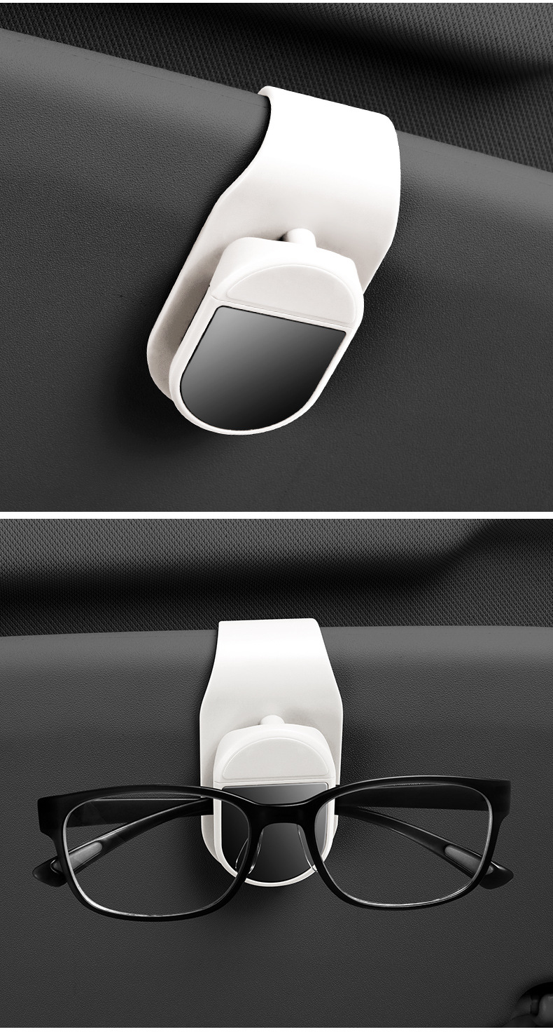 New car glasses clip car multifunctional sun visor clip bill coin storage sunglasses bracket sunglasses