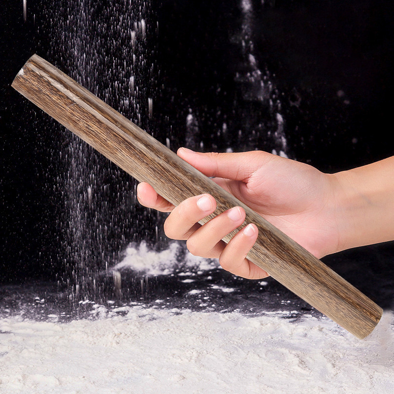 ¡Guau! Rodillo de madera personalizado con forma de ala de pollo, hecho de madera maciza, sin pintura, sin cera, antiadherente a la harina, herramienta de cocina para hornear. image 4
