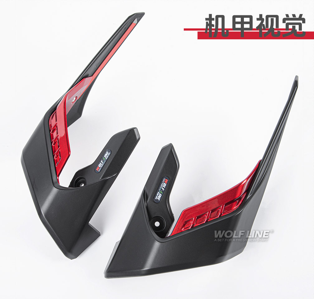 Suitable for Honda 19-23 model CB650R modified body side fairing, wind deflector, air intake cover, wind blade, side wind wing