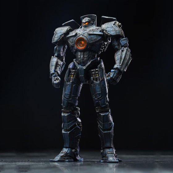 Pacific Rim Luminous Version Dangerous Revenge Wanderer Mecha Model Children's Boy Movable Toy Ornament Figure