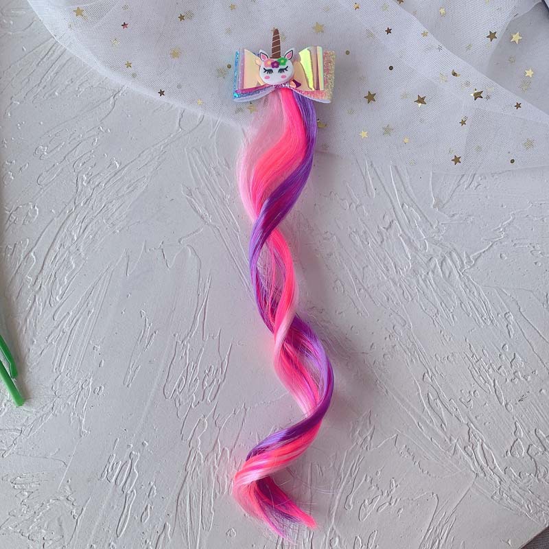 Girl's Cute Unicorn Plastic Hair Clip display picture 9
