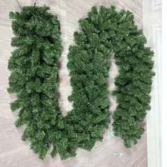 工場2.7暗号化PVCクリスマス藤条スポットクリスマスシーン配置装飾植毛白い藤条クロスボーダー