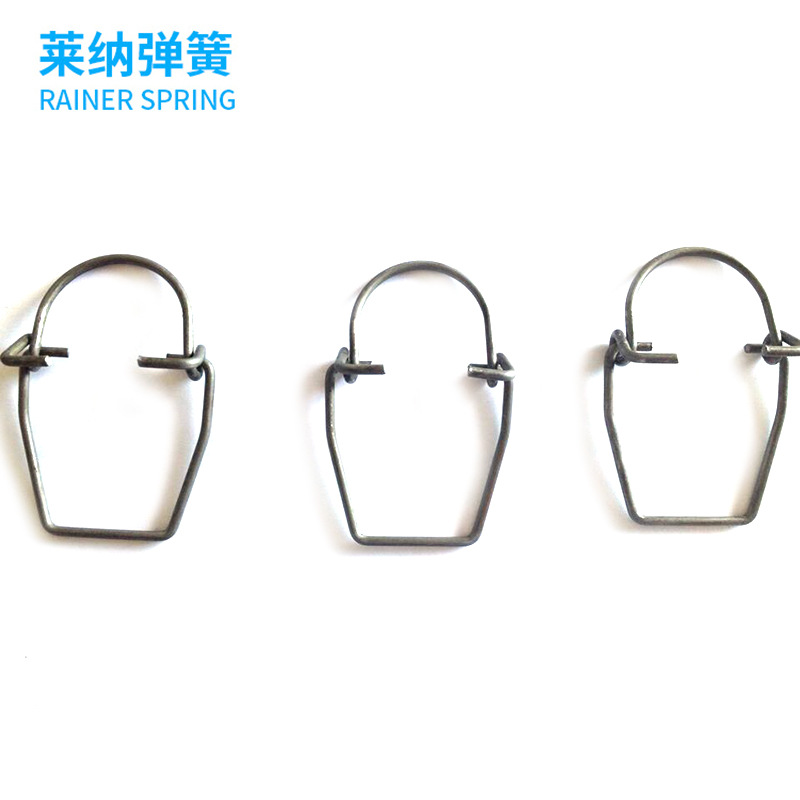 汽车瓶盖锁扣 镀钛卡簧 镀铬锁扣弹簧 镀金卡簧 慈溪弹簧