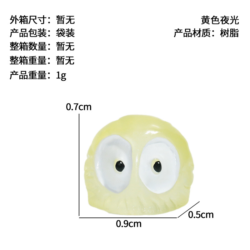 Color luminoso pequeñas briquetas negras muñecas artesanías de resina mini adornos micro paisajes accesorios de decoración de bricolaje