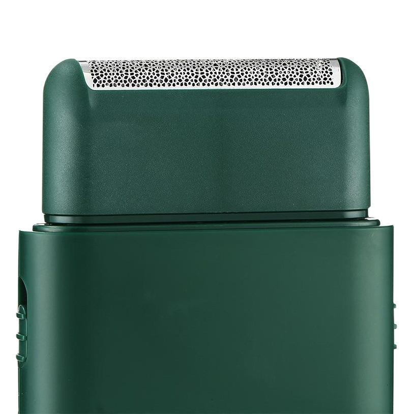 Máquina de afeitar para coche VGR390 Máquina de afeitar portátil Mini máquina de afeitar eléctrica para hombre Empuje el afeitado alternativo blanco