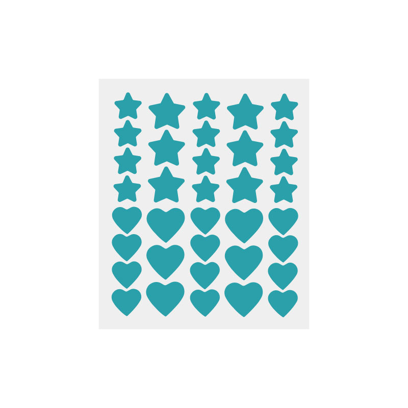 빅스타 하트 아크네 패치 블루