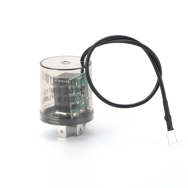 Three-legged flasher automotive composite electronic flasher 12V24V three-legged truck universal automatic turn signal 2