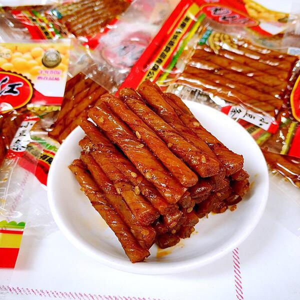 Zhou Yangtze River small bean strip small hoof tendon spicy silk…