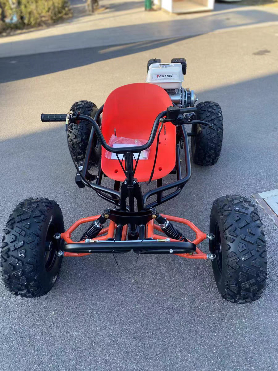 Transfronterizos de venta caliente de cuatro tiempos motocross-country go-kart amazon motor de combustible motocross-country go-kart adulto todo terreno