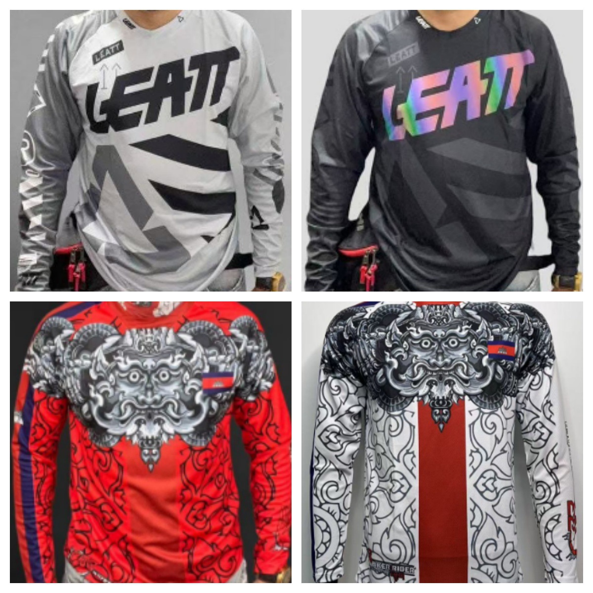Hot-Selling Downhill Clothing, Mountain Bike Cycling Clothing, Long-Sleeved Tops, Summer Off-Road Motorcycle Racing Clothing, Limited Offer Price