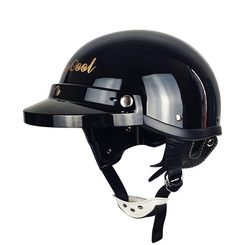 Doble D Buckle-003 negro brillante con nuevo borde negro