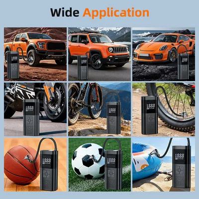 Portable Air Pump Two-In-One: Hava nasosu