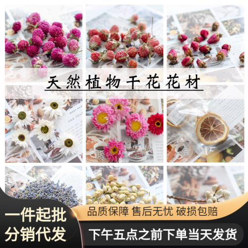 Meimuer diy handmade candles dried flowers wax gypsum natural rose particles immortalized flowers decoration