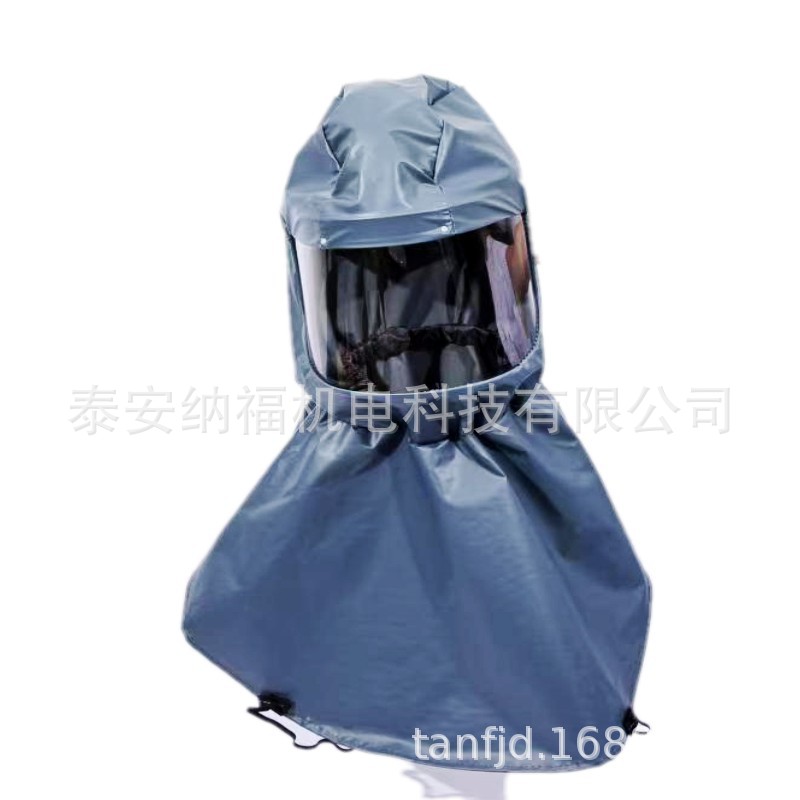 PAPR正压式电动送风面罩头戴式送风头罩防尘送风头罩喷漆送风头罩