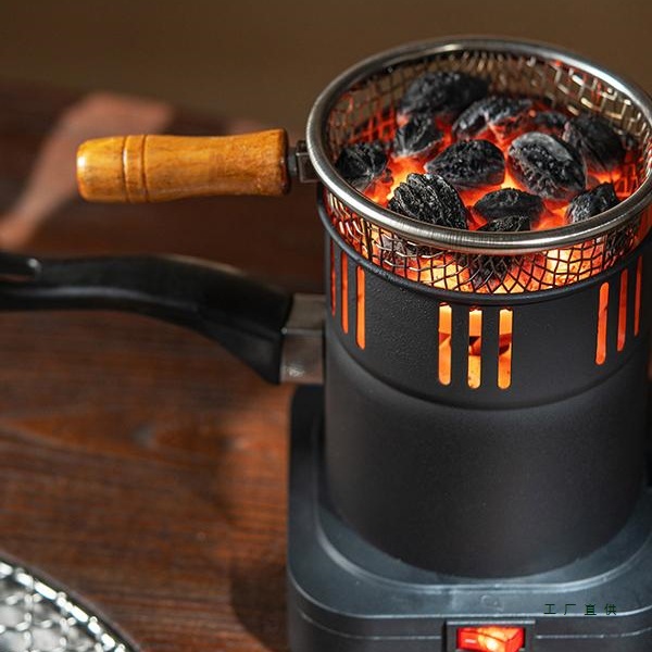 插电点碳器点炭炉家用引火烧炭神器引燃烧炭煮茶炭起碳器点碳工具
