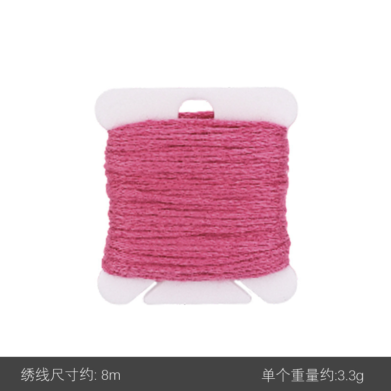 8m十字刺繍糸多色DIY手作り刺繍糸刺繍糸ミシン糸|undefined