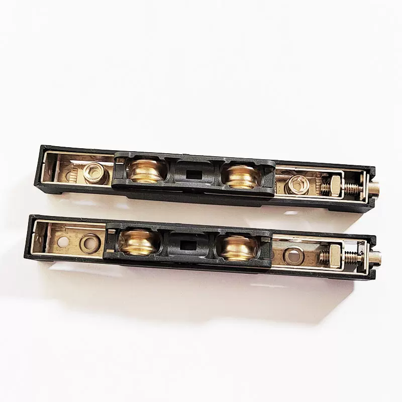 移门滑轮，15（18.5）*13*150极窄不锈钢长条轮z4轴承纯琥珀轮