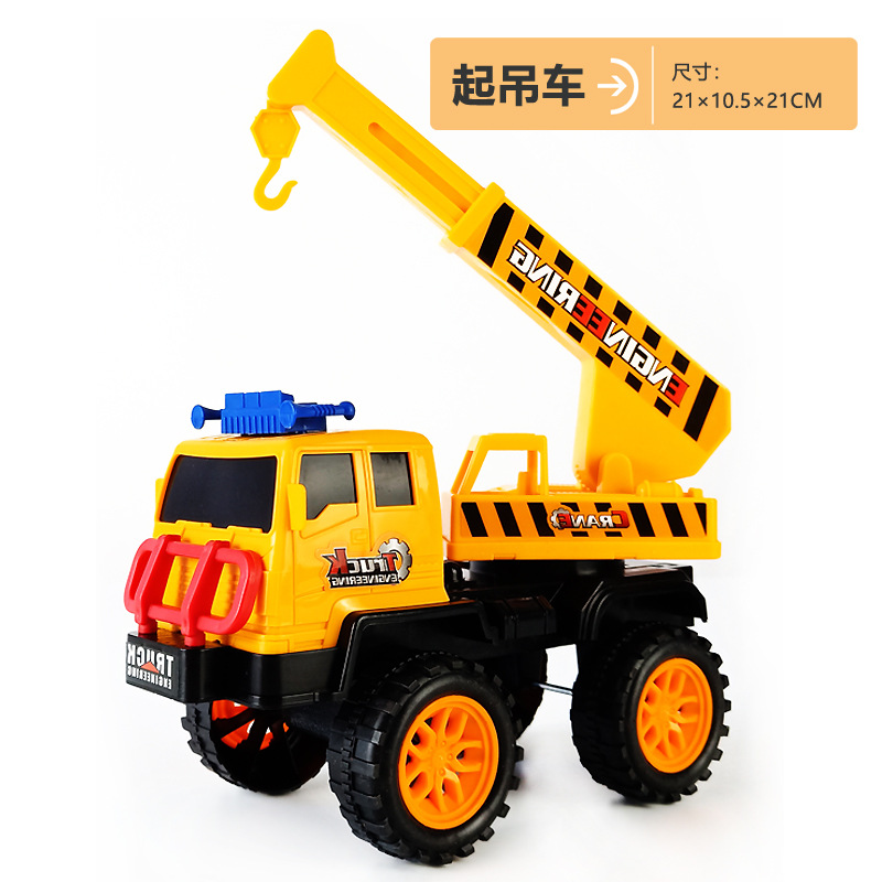 Nuevos productos infantiles excavadora juguetes para niños deslizante agitación camión de ingeniería excavadora al por mayor