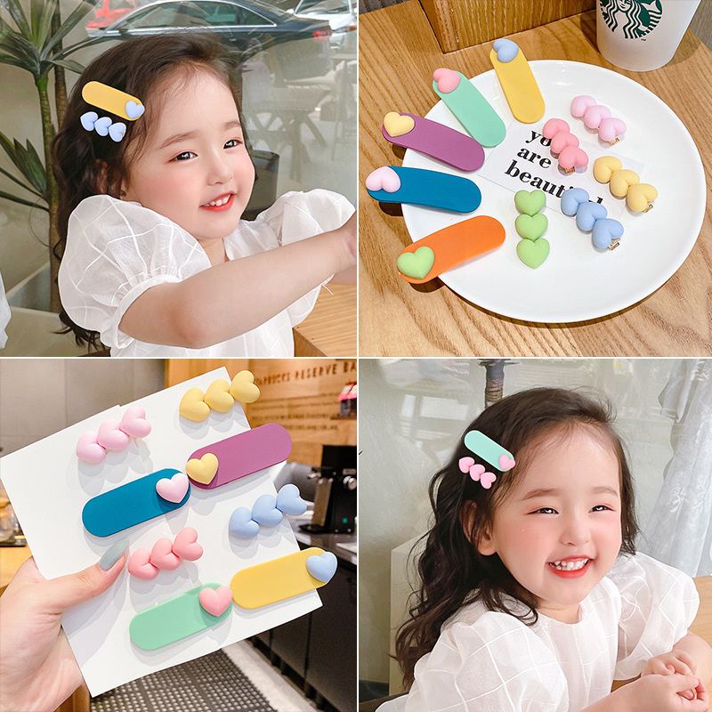 Clip de verano Corea del Sur lindo traje roto horquilla Accesorios para el cabello para niños