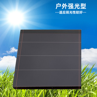 Amorphous silicon solar panel outdoor weak light amorphous solar panel 3030 amorphous 1.5V photovoltaic panel