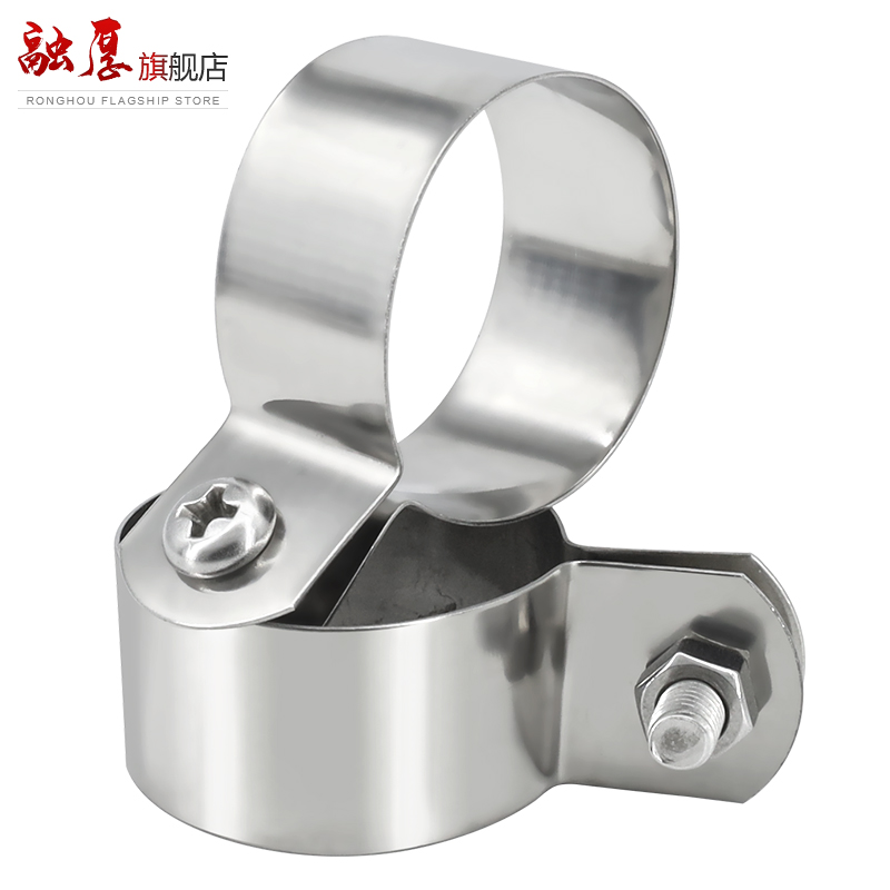 Abrazadera de conexión a tierra de ohmios de acero inoxidable 304 abrazadera de tubería abrazadera de tubería abrazadera de manguera