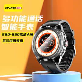 AWEI用维华强北蓝牙通话手表 NFC门禁功能IP67级防水运动智能手表