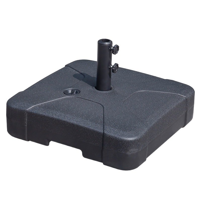 40kg Water Injection Base Outdoor Parasol Umbrella Seat Sun Umbrella Seat Weighted Thickened Plastic Water Tank Cross-Border