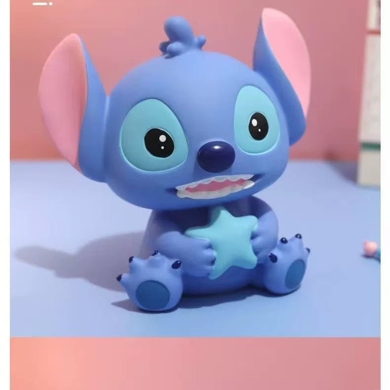 Поставщик оптом копилка-производитель Stitch, эмаль, анти-падение, для мальчиков и девочек, подарки на день рождения, домашнее обустройство, можно хранить и извлекать