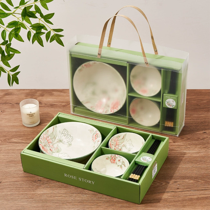 Ceramic tableware, high quality set, Birthday gift, light luxury style
