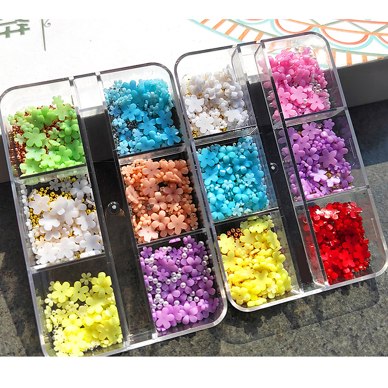 Sweet Flower Butterfly Resin Makeup Bags & Storage 1 Set display picture 3