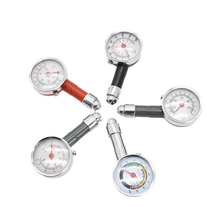 轮胎胎压表胎压枪车用检测汽车监测带充气胎压表数显压力表气压表