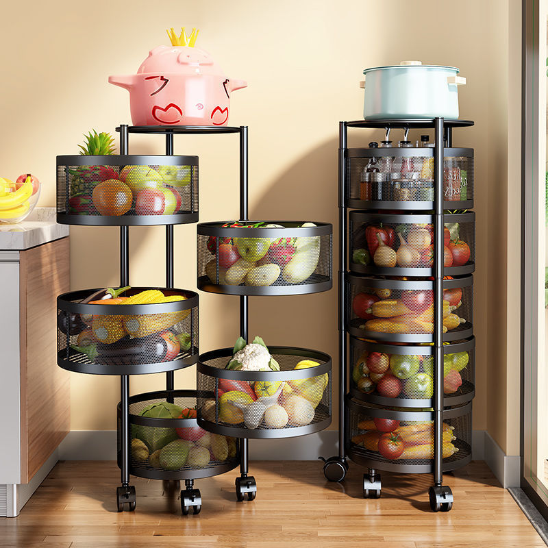 360 -degree rotation vegetables and rack kitchen landing multi…