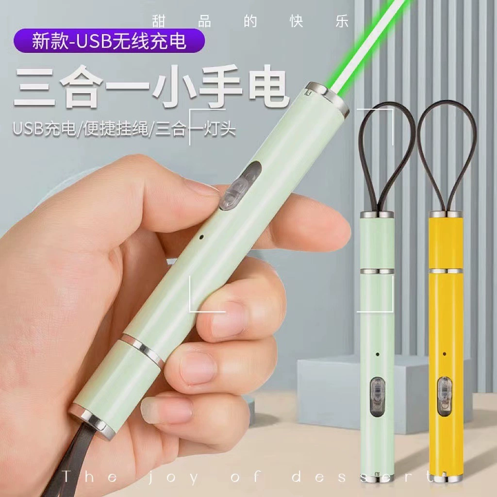 Летняя новая USB-зарядка инфракрасная ручка для кошек лазерная проекция кошачья палка кошачья игрушка для кошек