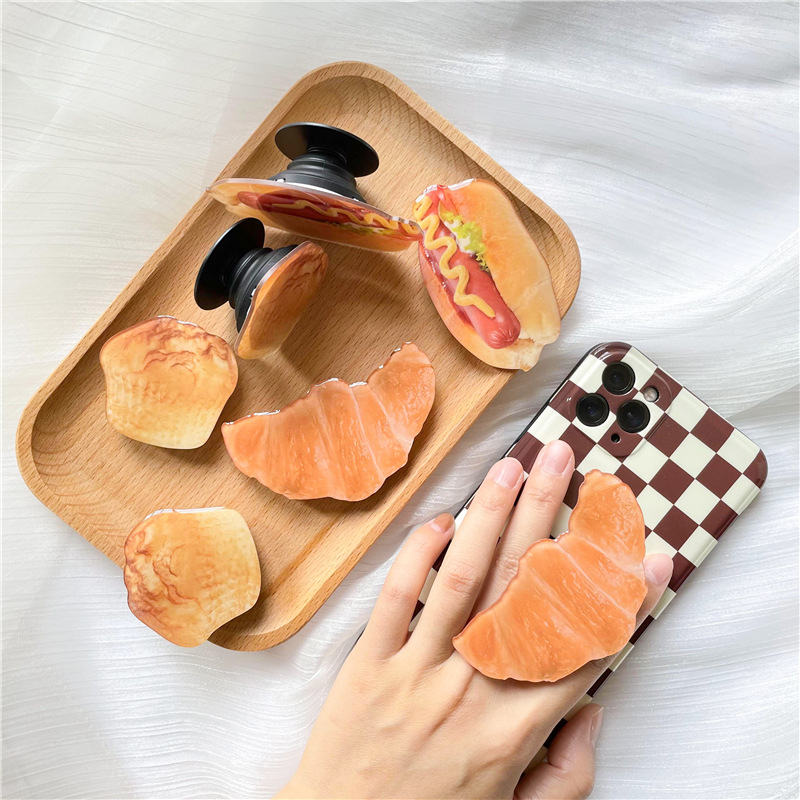 17g Weight Airbag Bracket Classification Acrylic Material Ice Cream, Waffle, Croissant, Cake Pattern Cute Style Ice Cream Waffle Croissant Acrylic Cute Airbag Bracket 4