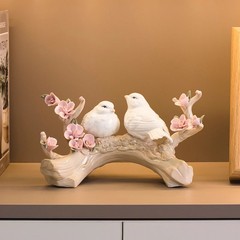 Modern Minimalist Home Decor Shelf, Living Room Wine Cabinet Ornament, European Creative Room Ceramic Accent